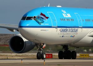 KLM first biofuel flight arrives on Aruba
